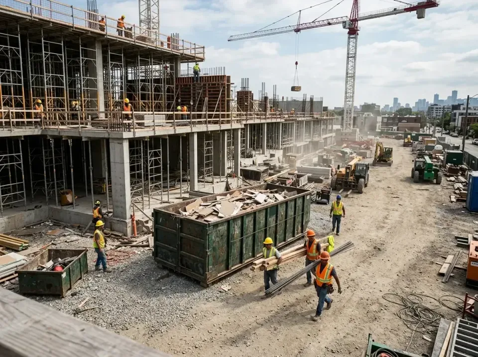 commercial-construction-site-w-002 — frequently asked questions, Low Cost Construction Dumpster Rental in Seagoville, TX